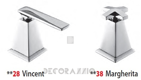 Смеситель для раковины Nicolazzi Margherita - 1008CR28