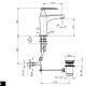 Смеситель для раковины Nicolazzi Vincent single-lever - 3002CR35