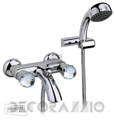 Смеситель для ванной Nicolazzi Cristallo - 2002CR22