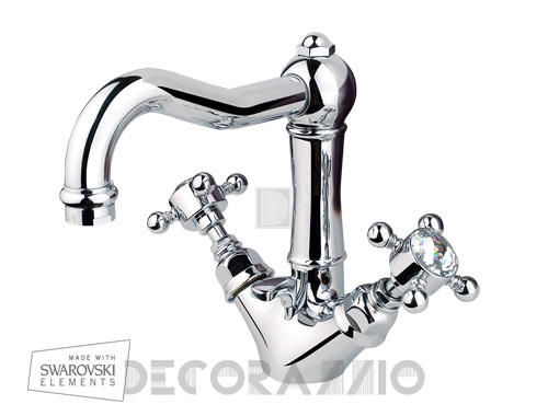 Смеситель для раковины Nicolazzi Half Dome Crystal - 1432CR93