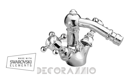 Смеситель для биде Nicolazzi Half Dome Crystal - 1434CR93