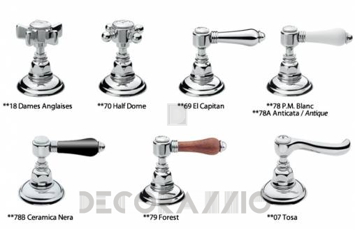 Смеситель для раковины Nicolazzi Dames Anglaises - 1419BZ70