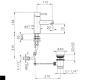 Смеситель для раковины Nicolazzi Olympus - 3702CR