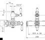 Смеситель для душа Nicolazzi Classic - 4917GO09