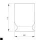 Стакан для зубных щеток Nicolazzi On Shelf accessories - 6002A