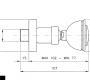 Лейка душевая Nicolazzi Classic Shower - 5603CR