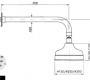 Лейка душевая Nicolazzi Classic Shower - 5702CR15
