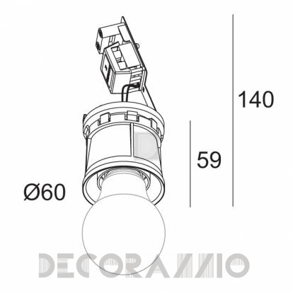 Светильник  потолочный врезной (Светильник точечный) Delta Light TWENTY-7 - 415 35 00