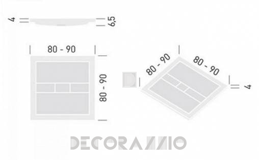 Душевой поддон Teuco Wilmotte - NT51