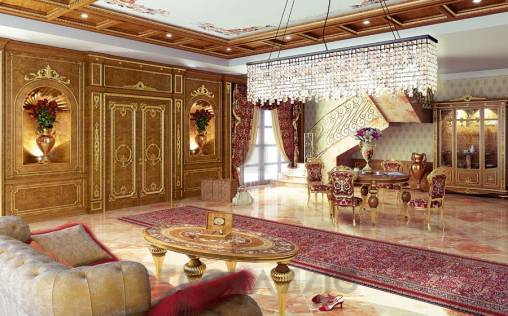 Двери межкомнатные распашные Domus Aurea Imperium - Regia Q_B