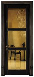 Двери межкомнатные распашные Sige Gold Glam Collection, GM223XV.1A.T3A