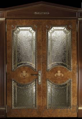 Двери межкомнатные распашные Sige Gold Custom Collection - SE075BV.2A.cc