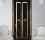 Двери межкомнатные распашные Sige Gold Glam Collection - GM270XV.1A.SNA