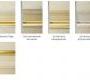 Двери межкомнатные распашные Sige Gold Glam Collection - GM221LP.1A.PBB