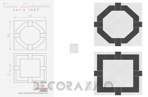 Напольная плитка Tonino Lamborgini Indy - 1079