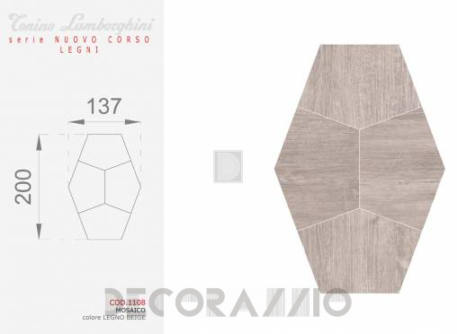 Настенная плитка Tonino Lamborgini Interlagos - 1108