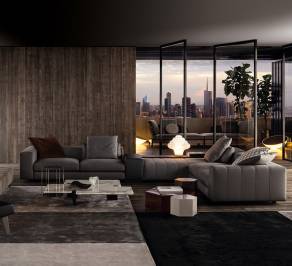 Диван модульный Minotti Freeman, MFS8GR