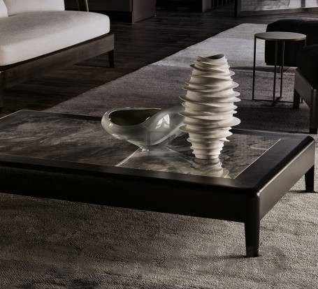 Кофейный, журнальный столик Minotti Virginia Indoor - MVT2B