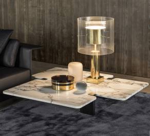 Кофейный, журнальный столик Minotti Jacob, MM2WB