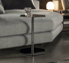 Кофейный, журнальный столик Minotti Brisley, MB1S