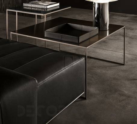 Кофейный, журнальный столик Minotti Duchamp Bronze - MD43B
