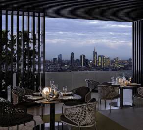 Обеденный стол Minotti Bellagio Outdoor, MBL6B