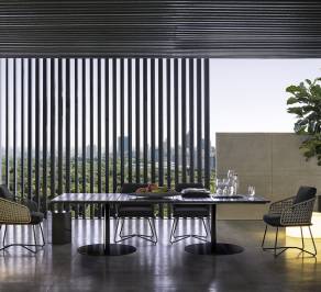 Обеденный стол Minotti Bellagio Outdoor, MBD72B