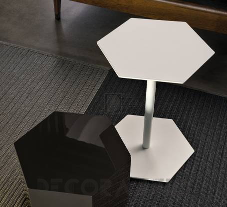 Кофейный, журнальный столик Minotti Brisley Outdoor - MBT4W