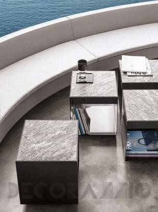 Кофейный, журнальный столик Minotti Elliot Outdoor - MET4B