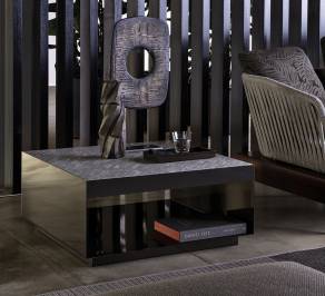 Кофейный, журнальный столик Minotti Elliot Outdoor, MET3B
