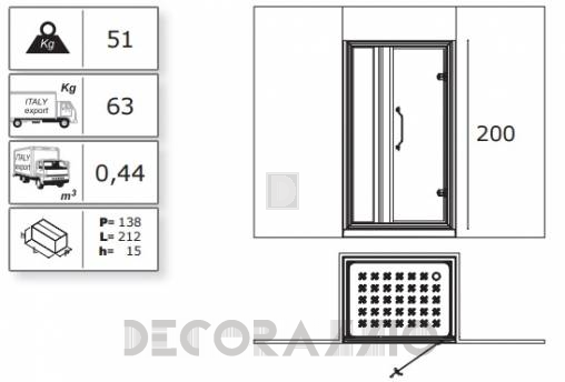 Душевая кабина Lineatre Princess - PM1200