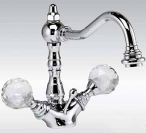 Смеситель для раковины Lineatre Cristallo, 170/A