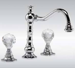 Смеситель для раковины Lineatre Cristallo, 170/B