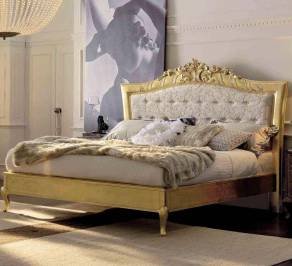 Кровать двуспальная Giorgio Casa Cassa Bella, 2122 Oro