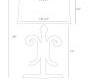 Светильник настольный (Настольная лампа) Arteriors Blackburn - DR12011-536