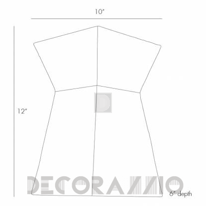 Светильник настенный накладной (Бра) Arteriors Grant - 46743