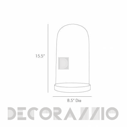 Светильник настольный (Настольная лампа) Arteriors Royce - 46813