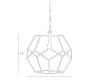 Светильник потолочный подвесной (Люстра) Arteriors Tenley Large - 46679