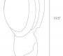 Светильник настенный накладной (Бра) Arteriors Touche - DD42007