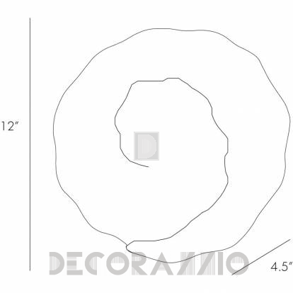 Светильник настенный накладной (Бра) Arteriors Triss - 46656
