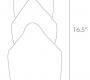 Светильник настенный накладной (Бра) Arteriors Amour - DD42005