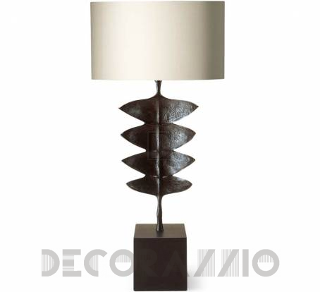 Светильник настольный (Настольная лампа) Porta Romana Giacometti Leaf - VLB01SB_brz