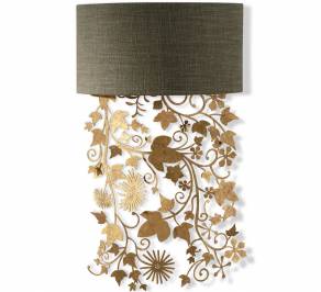 Светильник  настенный накладной (Бра) Porta Romana Ivy Shadow, TWL95_forgld