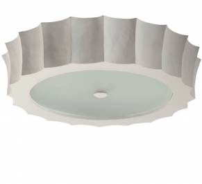 Светильник  потолочный накладной (Светильник потолочный) Porta Romana Scalloped Bulkhead, MCL31_plw