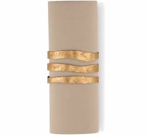 Светильник  настенный накладной (Бра) Porta Romana Scruffy Ribbon, TWL49_whtgld
