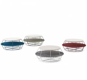 Кофейный, журнальный столик Saba Italia Ziggy XL, SZZ3W