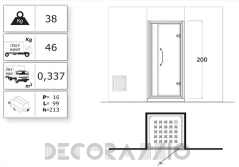 Душевая кабина Lineatre Tiffany - TN 800