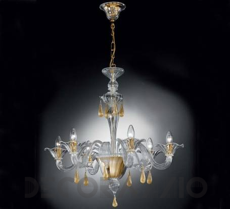 Светильник потолочный подвесной (Люстра) Vetrilamp Golden Glass - 1181-5