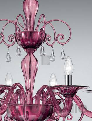 Светильник потолочный подвесной (Люстра) Vetrilamp Murano Glass - 1185-5