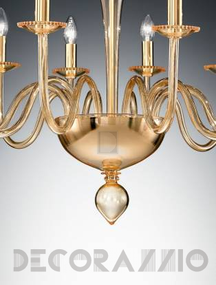 Светильник потолочный подвесной (Люстра) Vetrilamp Amber - 1175-5
